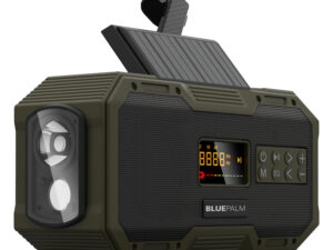 1Stck. BluePalm Notfallradio BP-587 – mit Kurbel, Solar & Powerbank!!