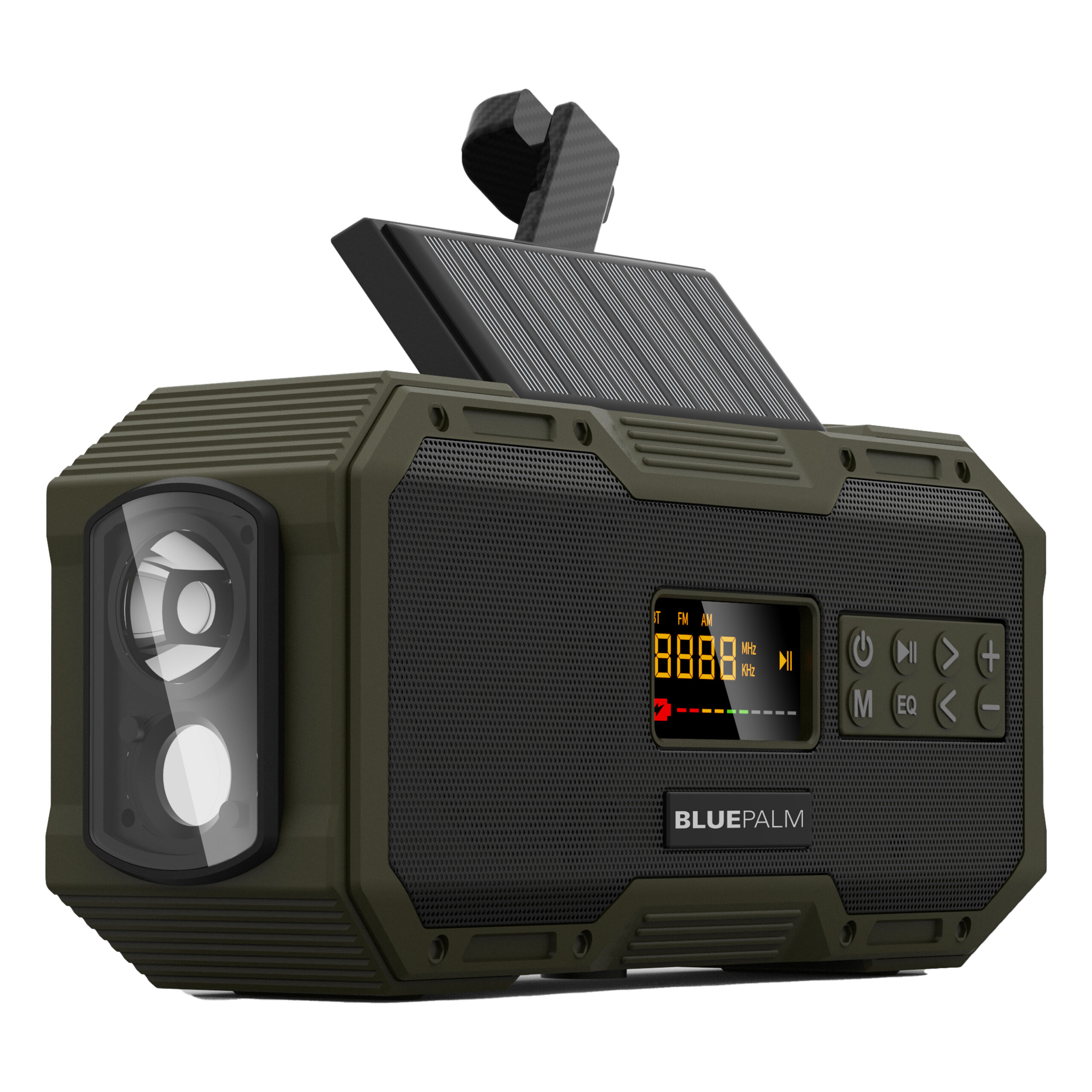 20 x BluePalm Notfallradio BP-587 – mit Kurbel, Solar & Powerbank! Paket 3 – Bild 2