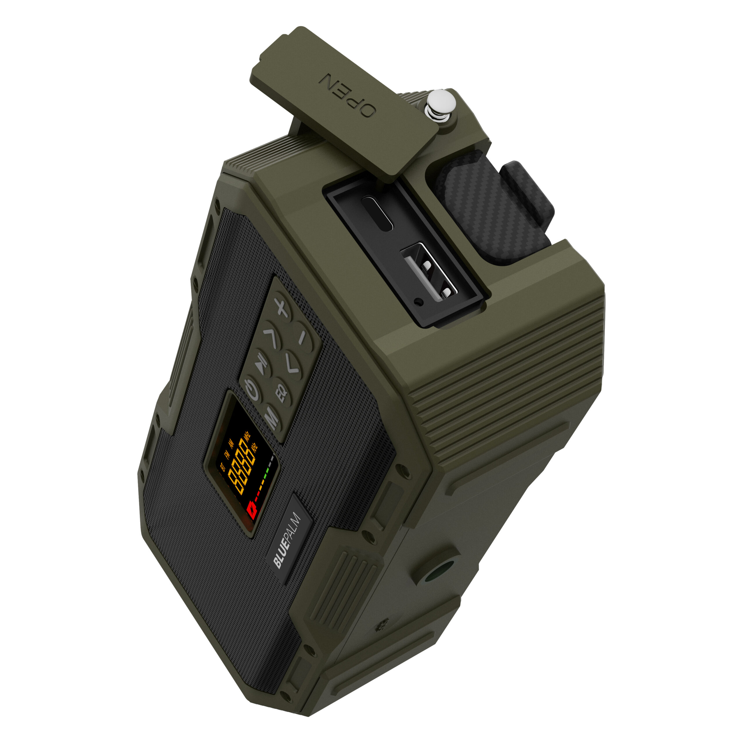 20 x BluePalm Notfallradio BP-587 – mit Kurbel, Solar & Powerbank! Paket 3 – Bild 3