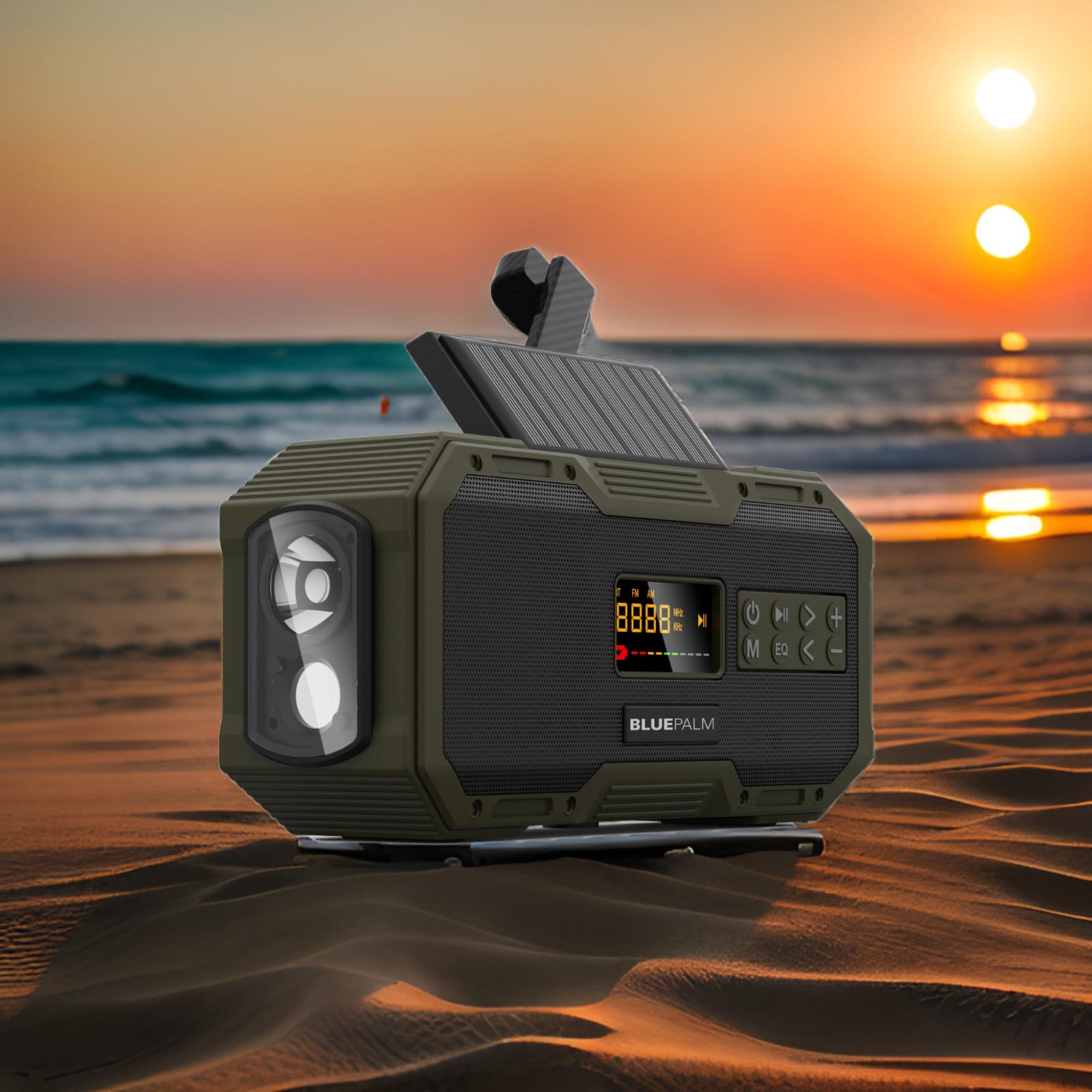 20 x BluePalm Notfallradio BP-587 – mit Kurbel, Solar & Powerbank! Paket 3