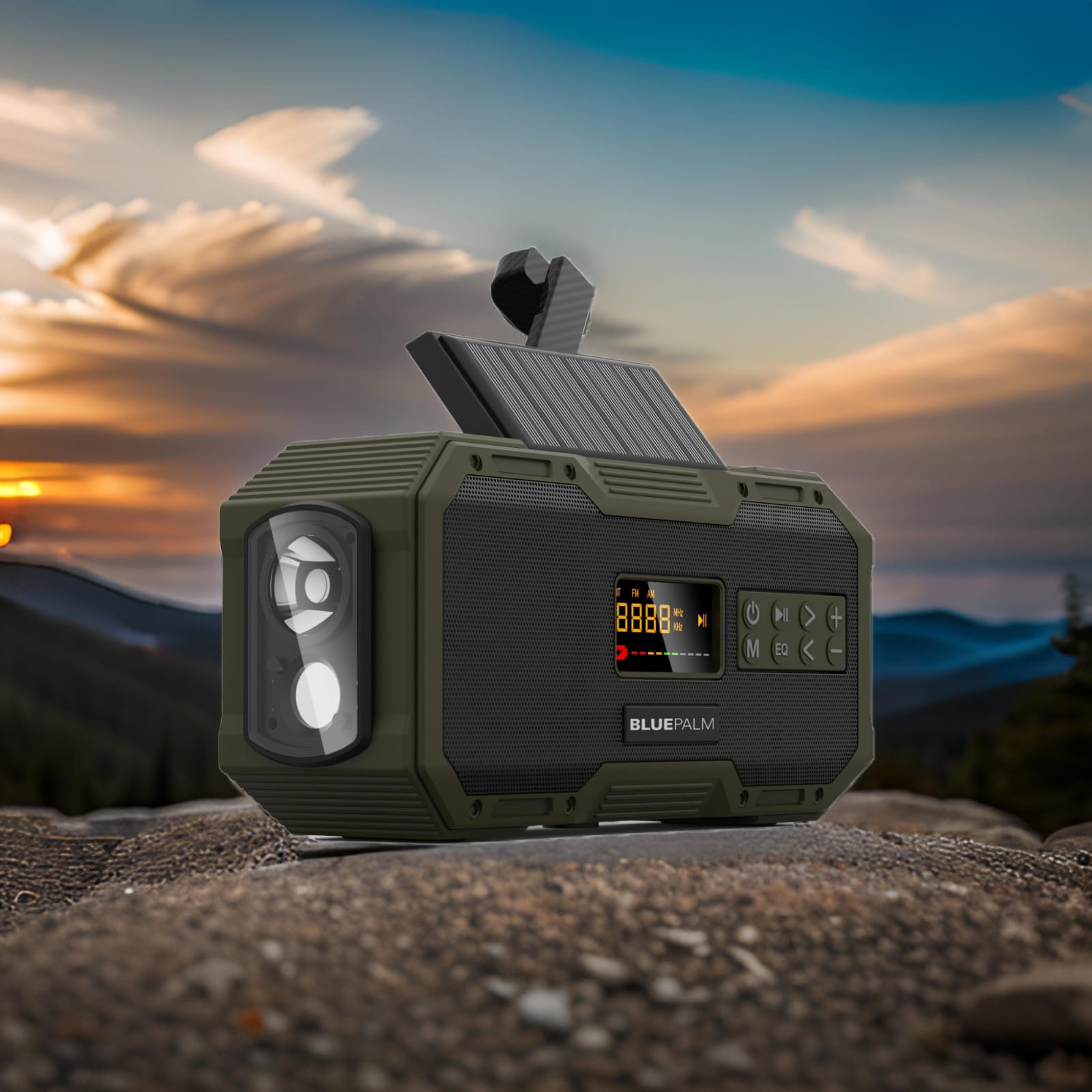 20 x BluePalm Notfallradio BP-587 – mit Kurbel, Solar & Powerbank! Paket 3 – Bild 6