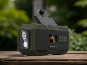 20 x BluePalm Notfallradio BP-587 – mit Kurbel, Solar & Powerbank! Paket 1