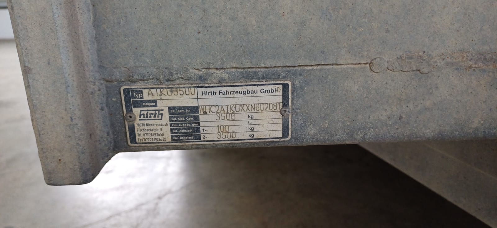 Anhänger SDAH Hirth Kippfunktion – Bild 9