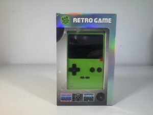 Retro Game Handheld-Konsole – 240 Spiele – NEU & OVP grün