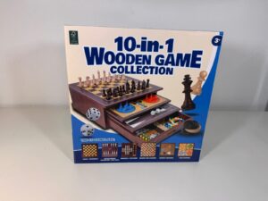 10-in-1 Wooden Game Collection – Holz-Spieleset – NEU & OVP (2)