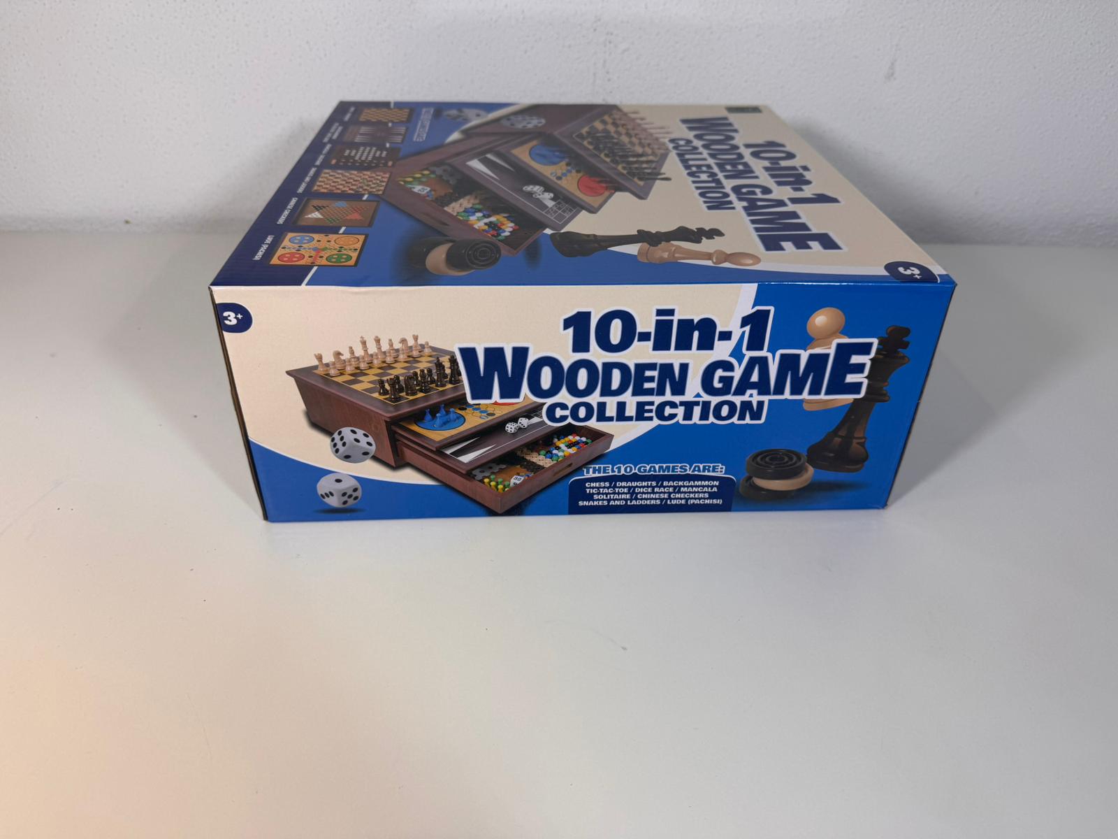 10-in-1 Wooden Game Collection – Holz-Spieleset – NEU & OVP (2) – Bild 5