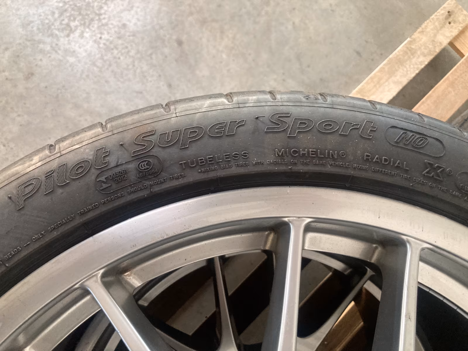 Porsche Panamera Felgen 20" mit Michelin Pilot Super Sport – Bild 6