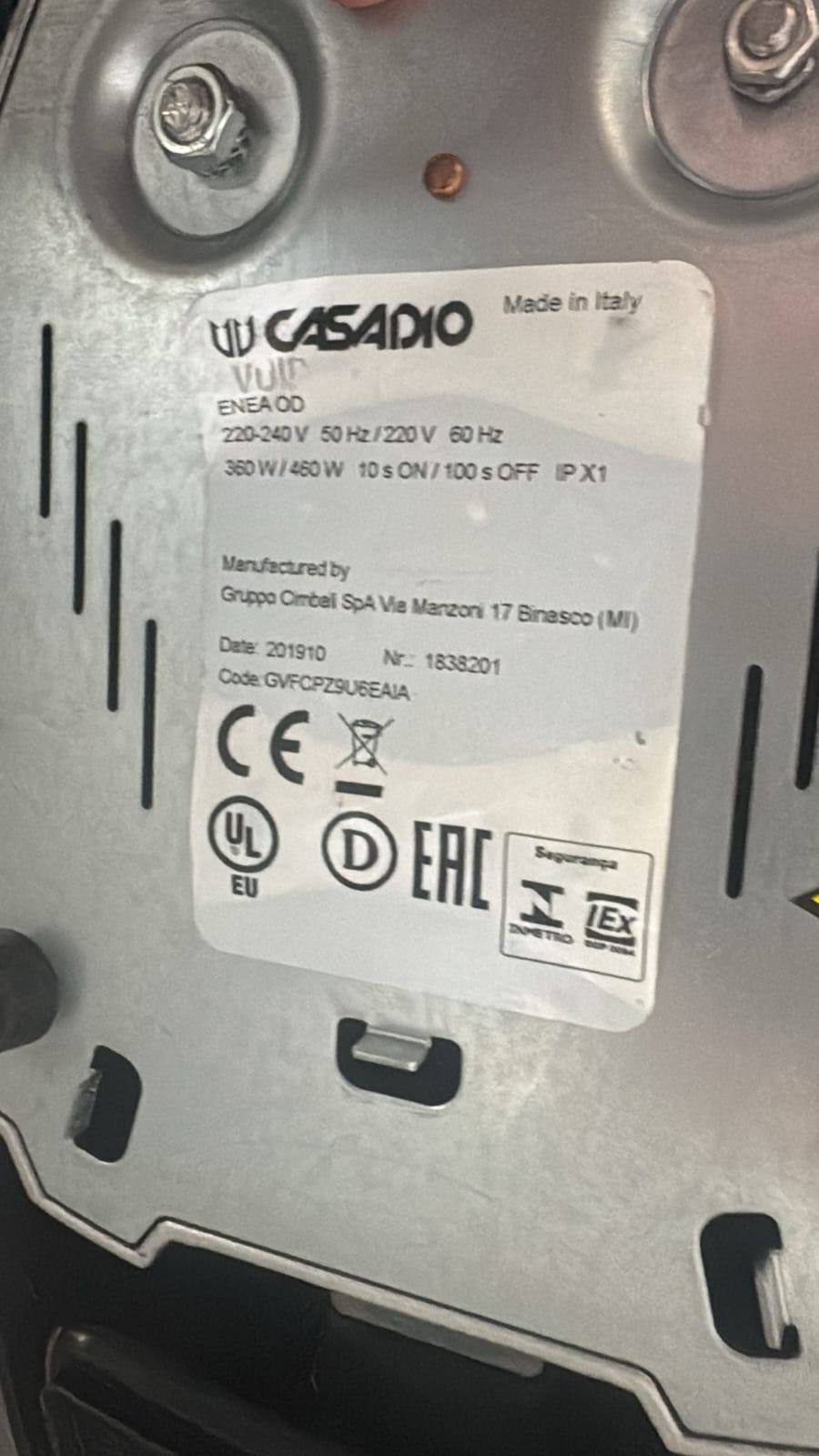 Casadio Enea on Demand Espressomühle – Bild 5