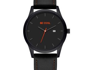 BE COOL Armbanduhr schwarz/rot